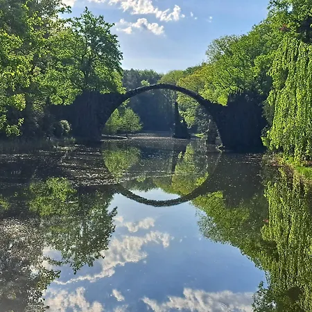Zentrale Lage Parkplatz Kostenlos Grill Terrasse Fahrradraum Kromlau